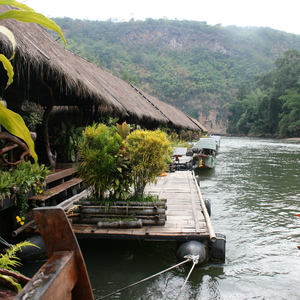 River Kwai jungle rafts