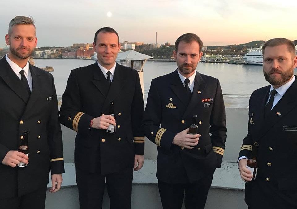 German Navy visit Stockhom